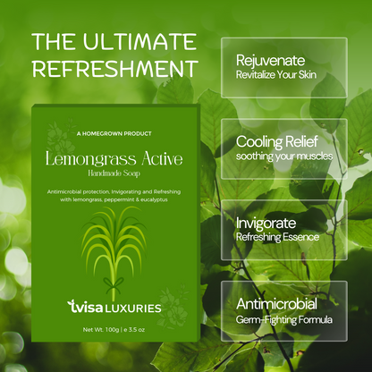 Lemongrass Active – Athlete-Grade Clean for Gym & City Life