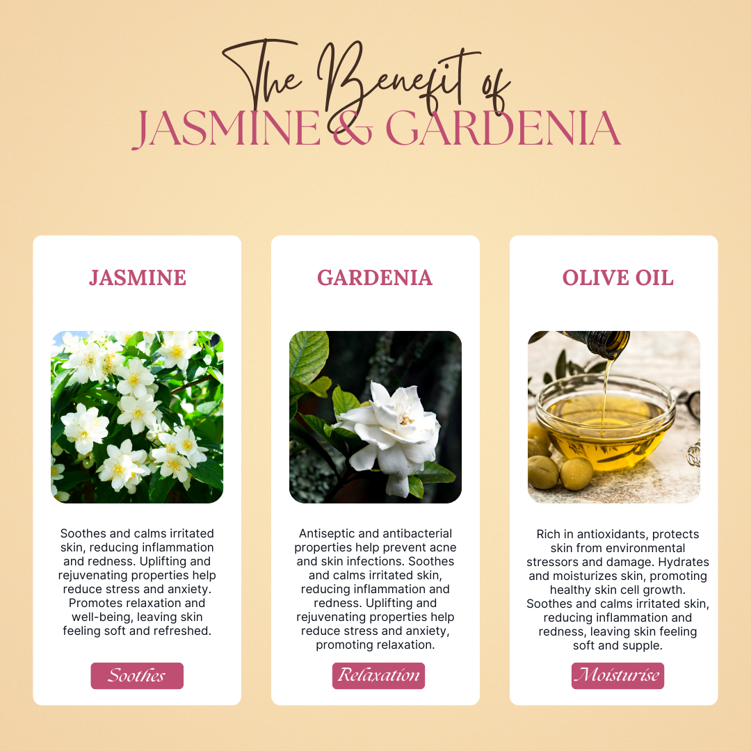 (Pack of 3)Aurélie Jasmine – Aroma-Glow Mood Sensory Ritual