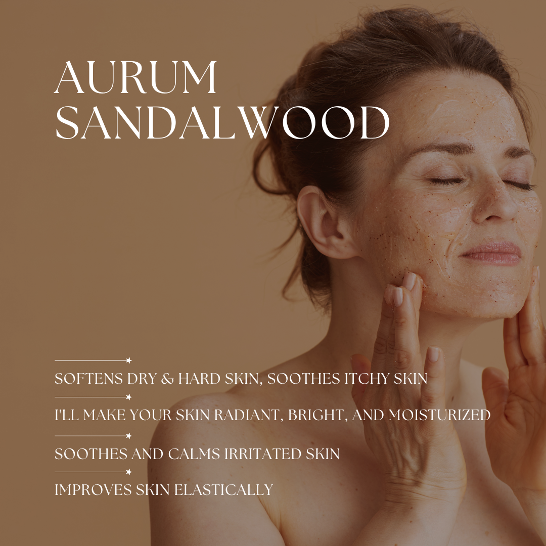 Aurum Sandalwood – Calm-Luxury Texture Smoother