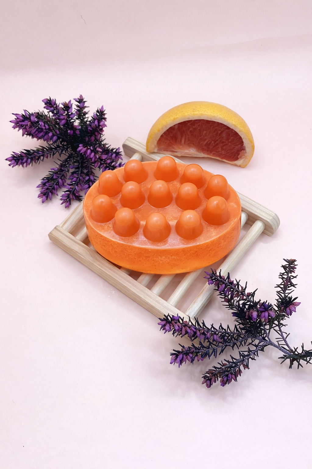 Exfoliating Massage Soap with Built-in Loofah (Pack of 2)