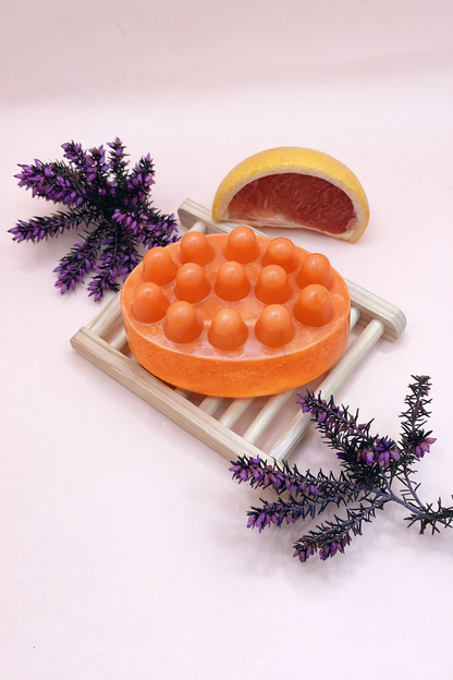 Exfoliating Massage Soap with Built-in Loofah (Pack of 2)