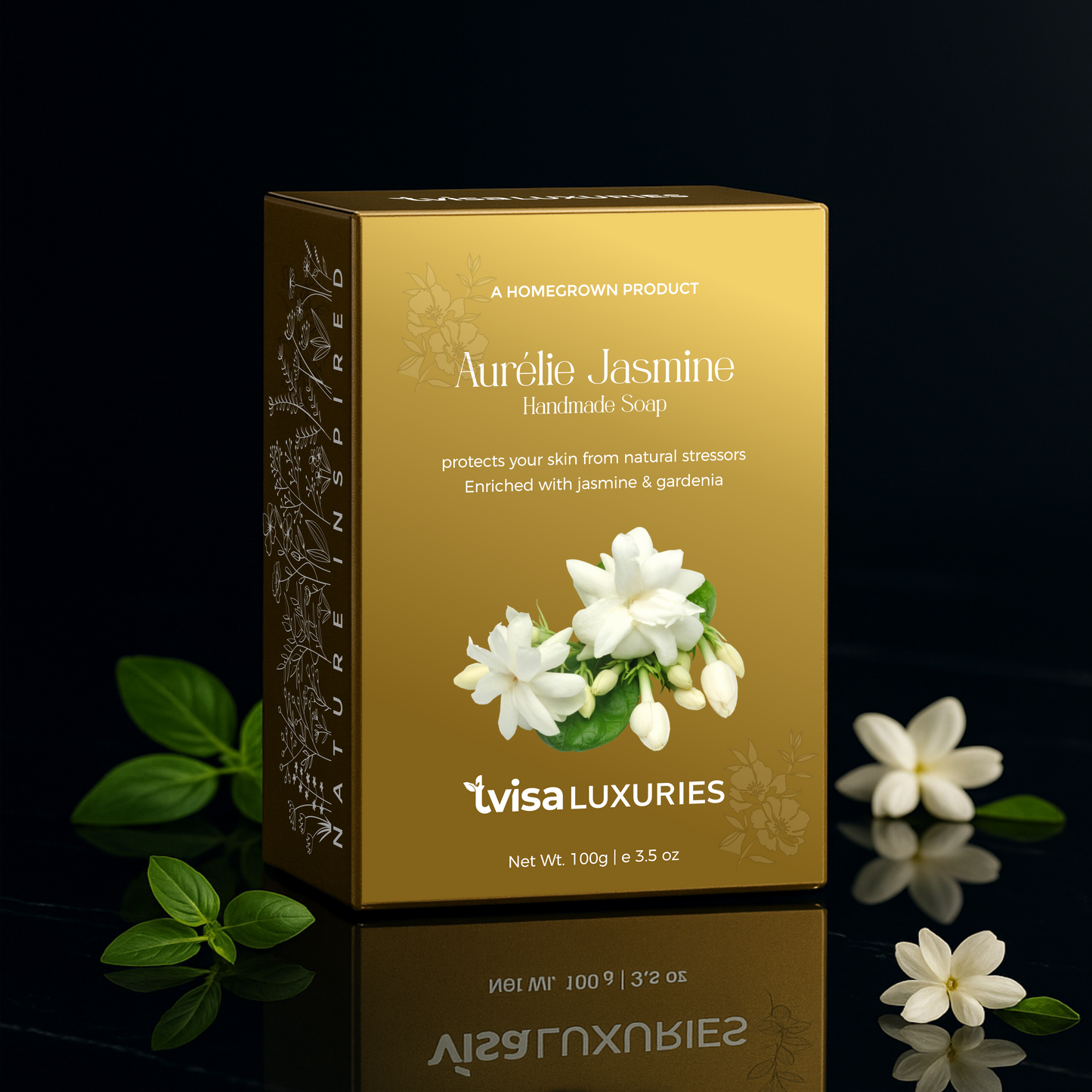 (Pack of 3)Aurélie Jasmine – Aroma-Glow Mood Sensory Ritual